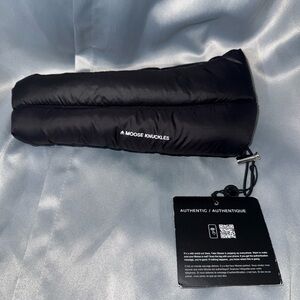 Moose Knuckles Black Headband